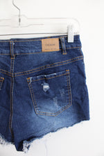 Love Tree Denim High Waisted Shorts | S