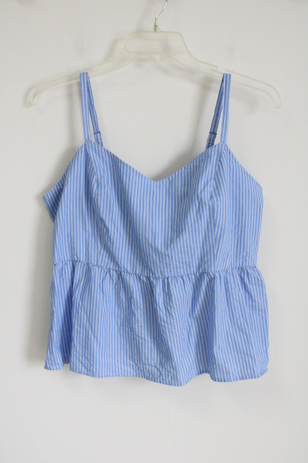 NEW Old Navy Blue Striped Tank Top | L