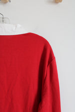 Trnsfr Sportif Red Yellow & Gray Rugby Shirt | L