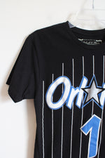 Mitchell & Ness Black Striped Orlando Magic #1 Hardaway Shirt | S
