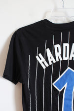 Mitchell & Ness Black Striped Orlando Magic #1 Hardaway Shirt | S