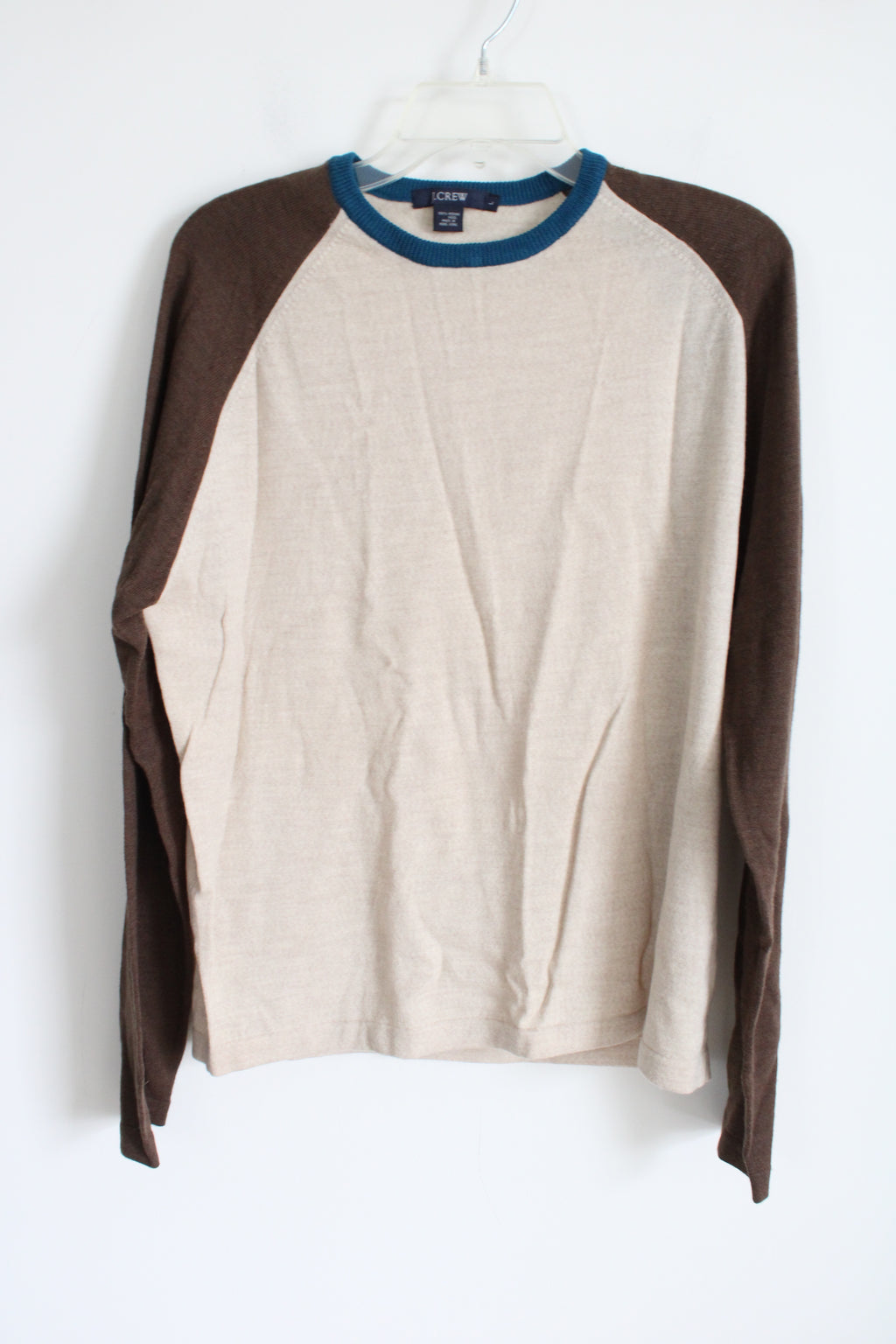 J.Crew Merino Wool Brown Sweater | L