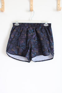All In Motion Black Patterned Athletic Shorts | 14/16