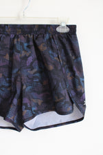 All In Motion Black Patterned Athletic Shorts | 14/16