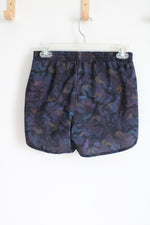All In Motion Black Patterned Athletic Shorts | 14/16