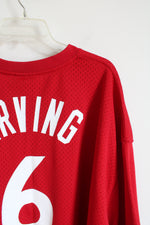 Mitchell & Ness All Stars East #6 Erving Mesh Red Jersey | 5XL (64)