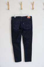 Levi's Dark Wash Slimming Skinny Jeans | 32