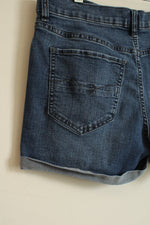 Soho New York & Company Medium wash Cuffed Denim Shorts | 6