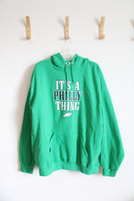 Jerzees Kelly Green "It's A Philly Thing" Hoodie | 2XL