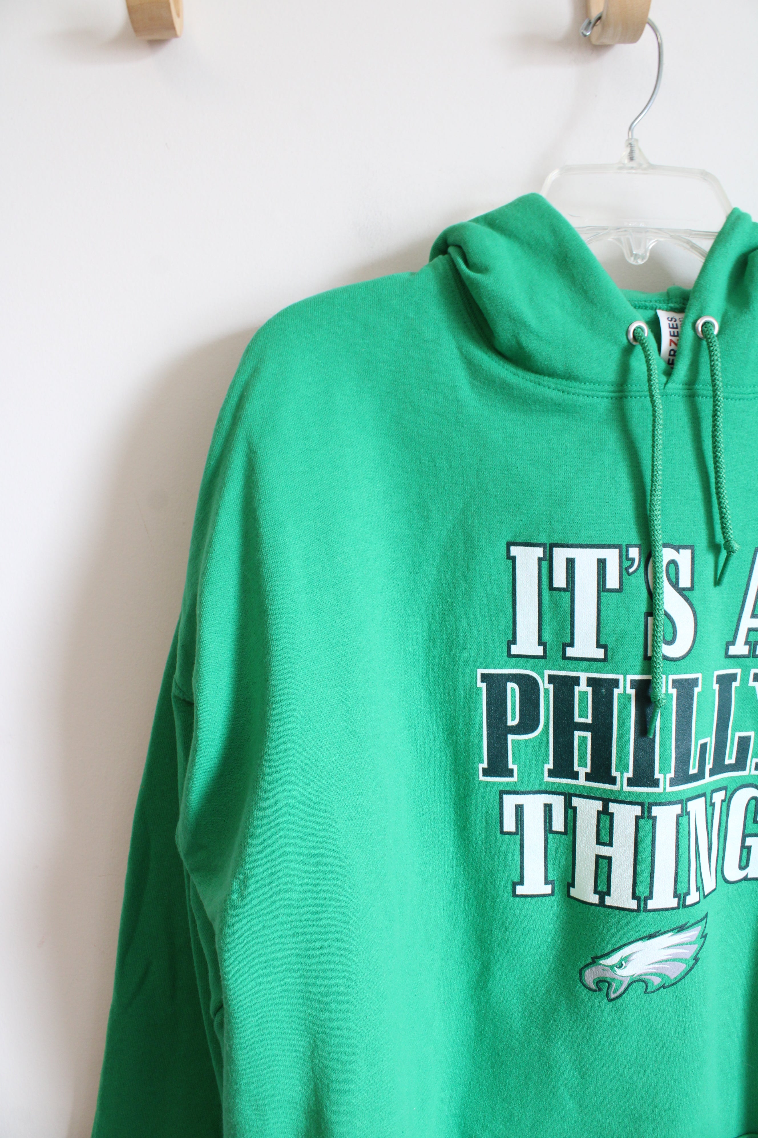 Jerzees Kelly Green "It's A Philly Thing" Hoodie | 2XL