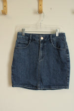 Garage Medium wash Denim Mini Skirt | XS