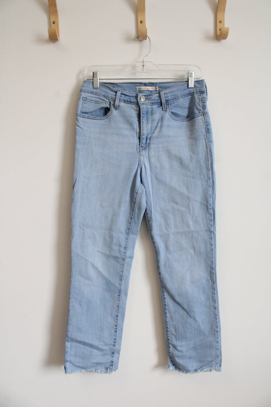 Levi's 724 High Rise Straight Crop Jeans | 29