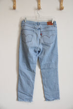 Levi's 724 High Rise Straight Crop Jeans | 29