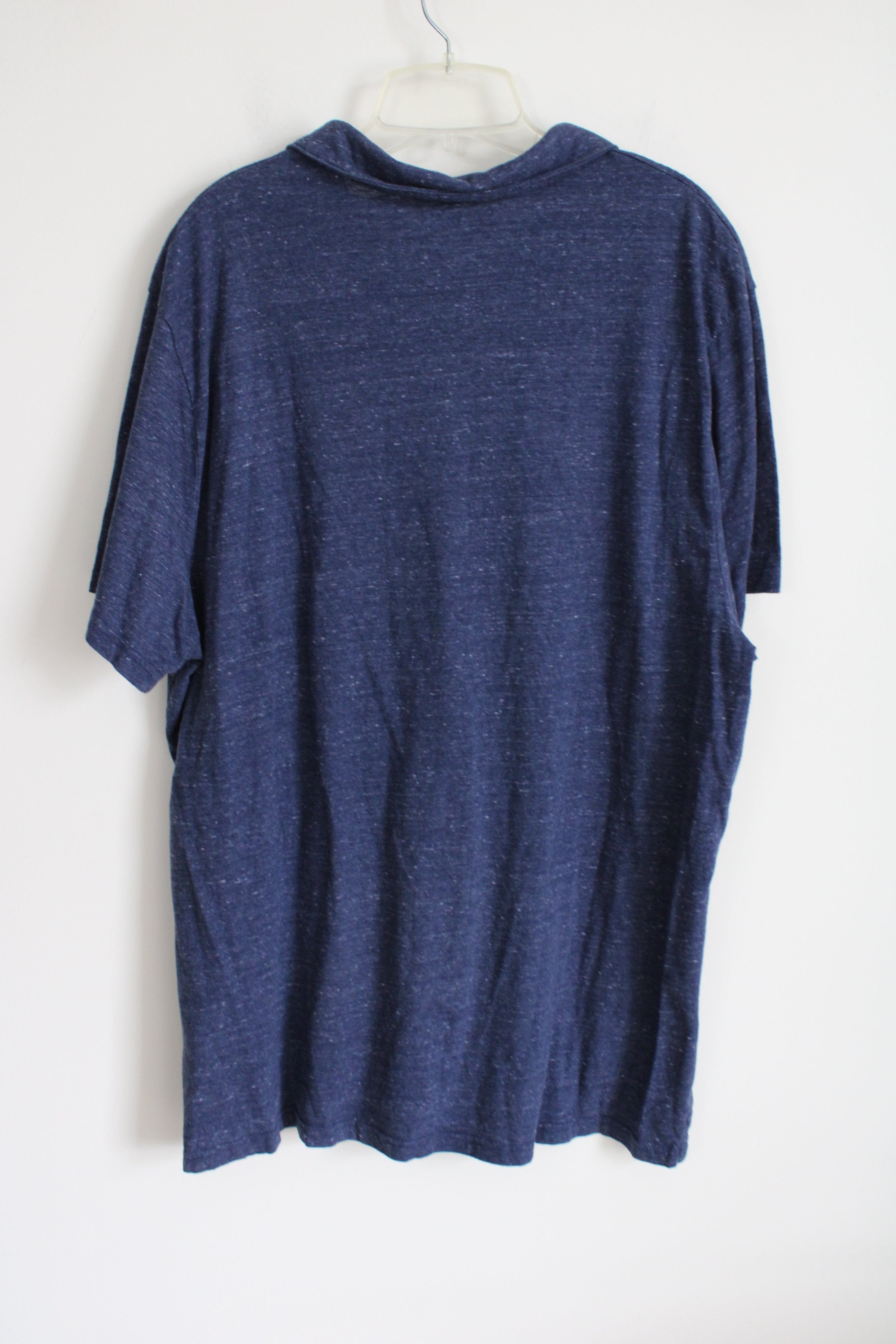 Old Navy Soft-Washed Blue Polo Shirt | XXL