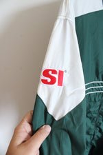 NFL Team Apparel Philadelphia Eagles Green White & Gray Windbreaker Jacket | XXL