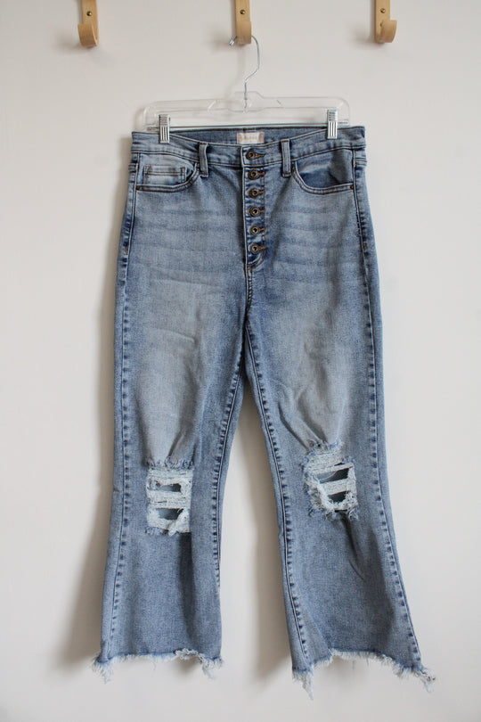 Altar'd State Distressed Flare Jeans | 13/31