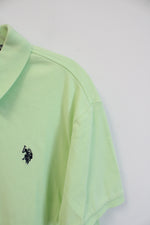 U.S. Polo Association Green Two Button T-Shirt | M