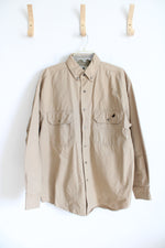 Winchester Tan Button Down Shirt | L