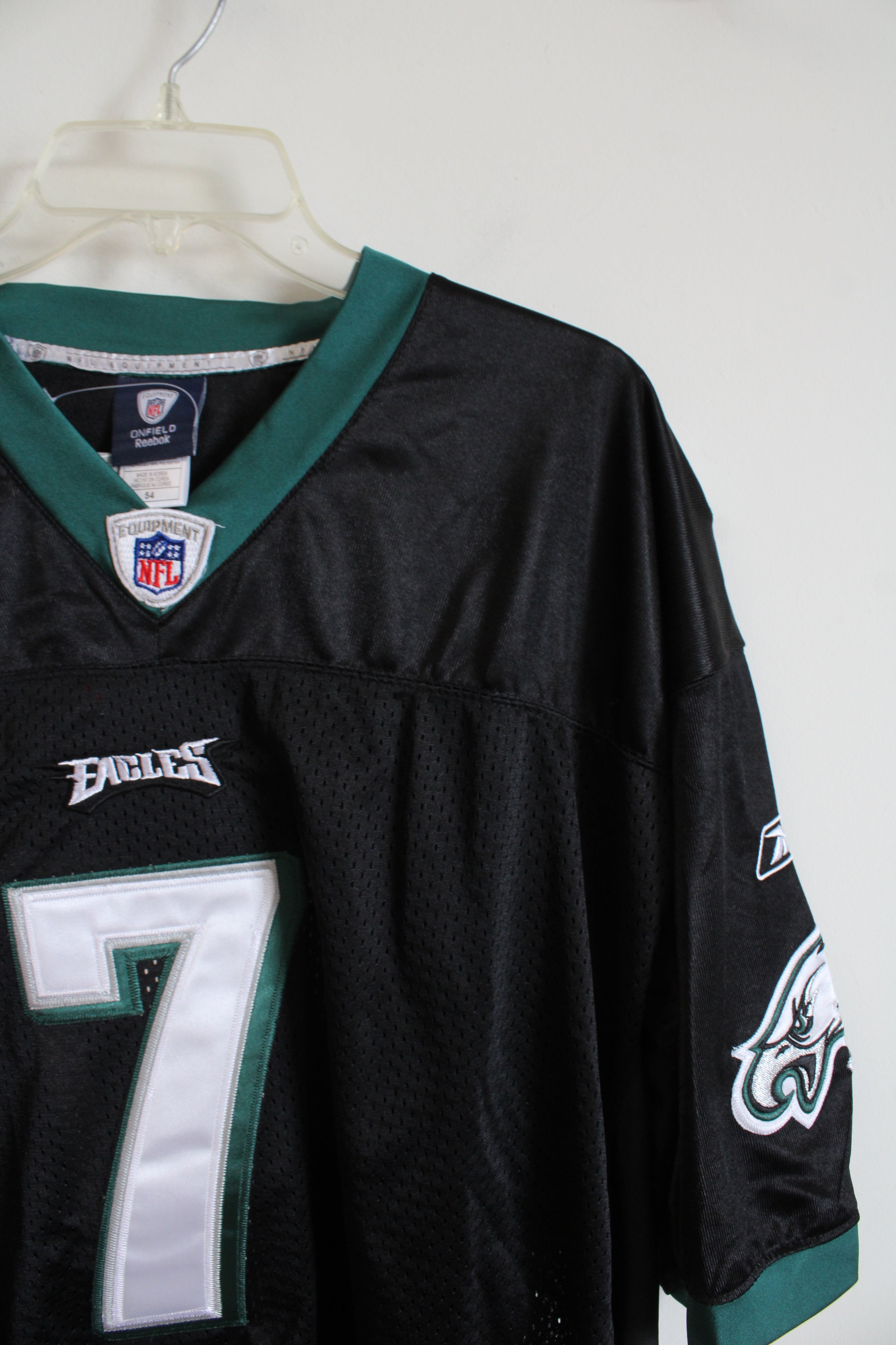 NEW NFL Reebok On Field Philadelphia Eagles #7 Vick Black Jersey | 54