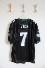 NEW NFL Reebok On Field Philadelphia Eagles #7 Vick Black Jersey | 54