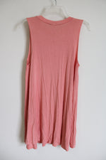 Audrey 3 + 1 Pink Tank Dress | M