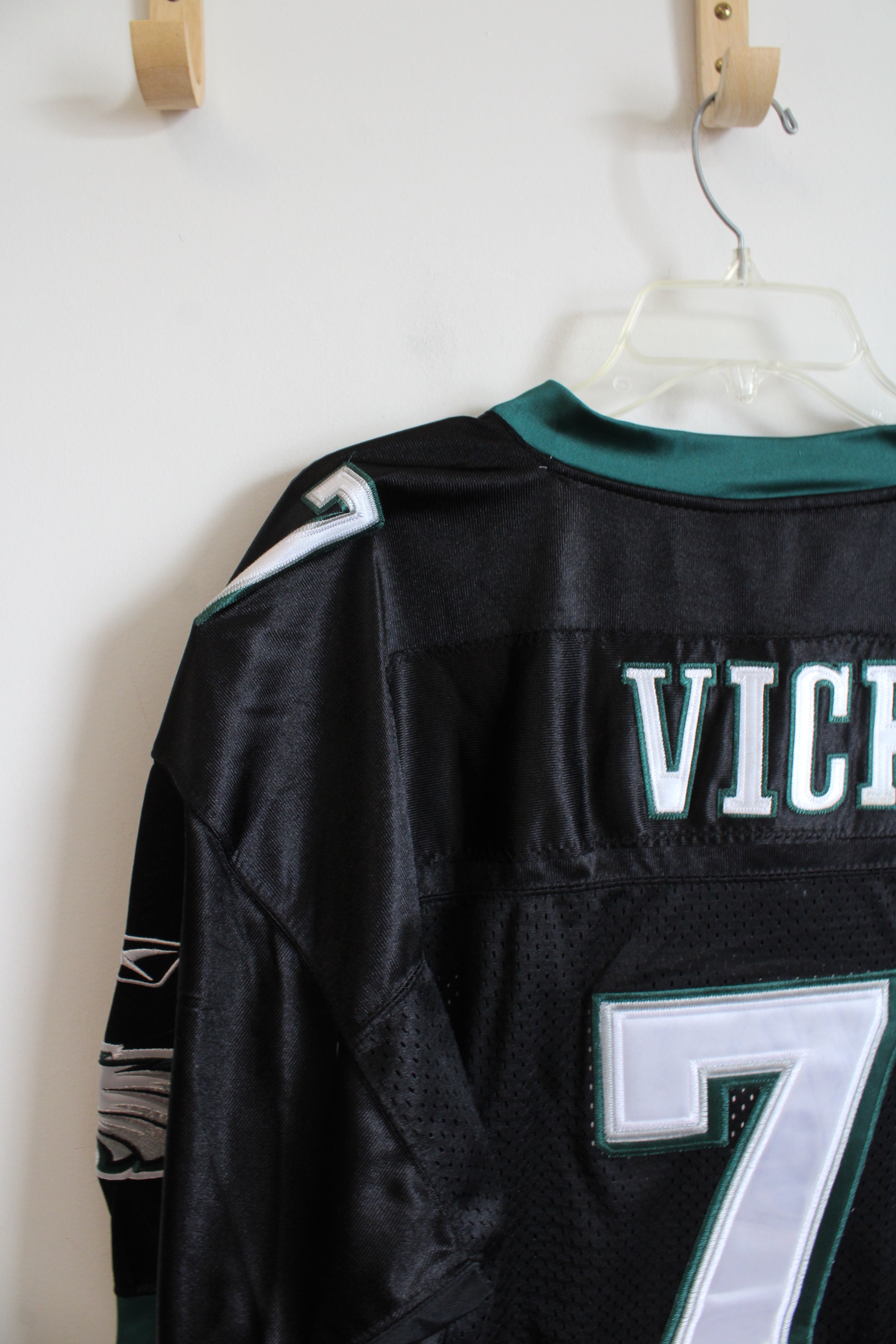 NEW NFL Reebok On Field Philadelphia Eagles #7 Vick Black Jersey | 54