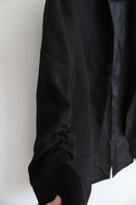 H&M Black Ruched Sleeved Blazer | 4