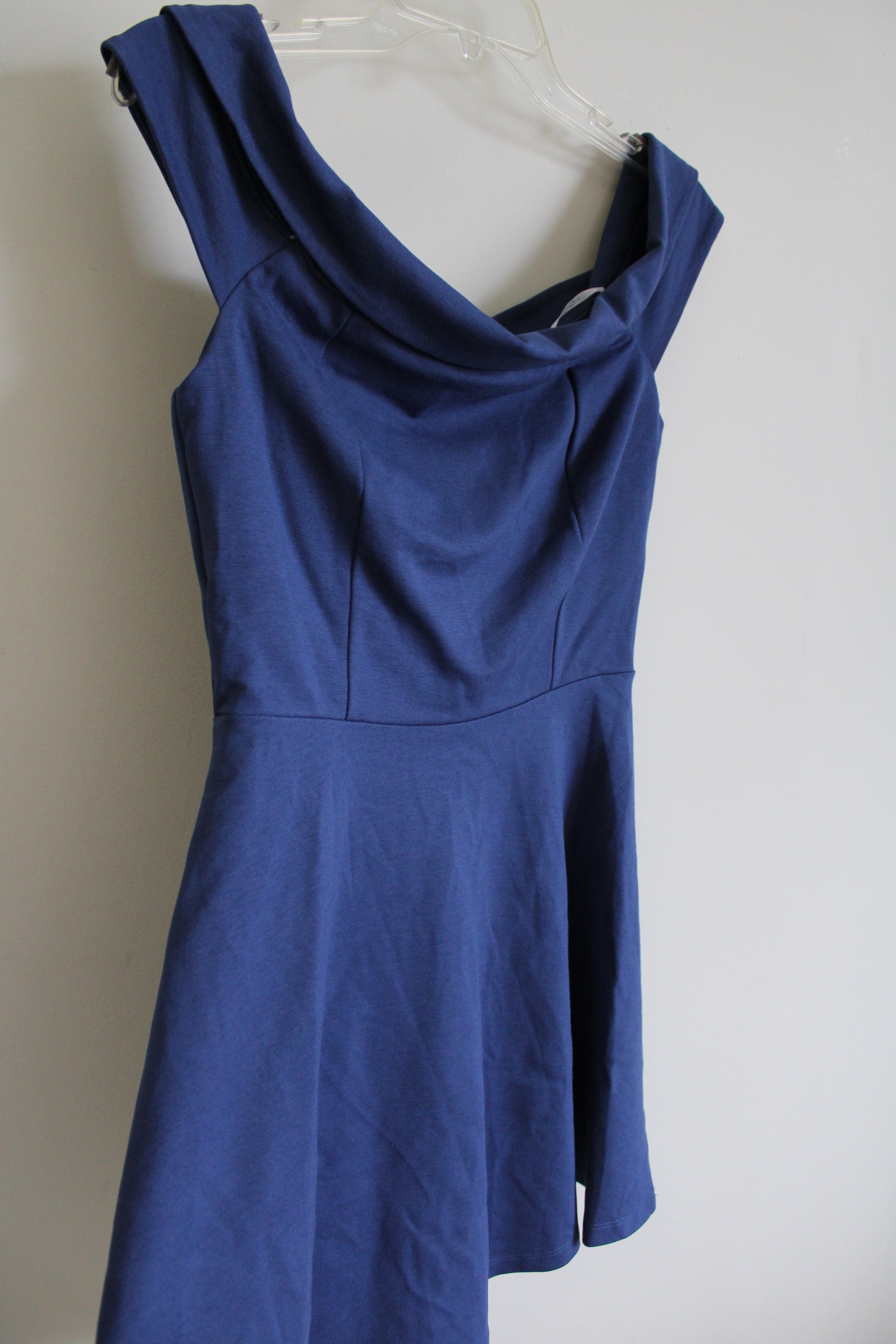 Lulus Blue Off-The-Shoulder dress | M