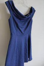 Lulus Blue Off-The-Shoulder dress | M