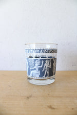 Vintage Egyptian Hieroglyphic 13oz Glass