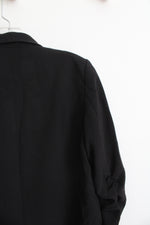 H&M Black Ruched Sleeved Blazer | 4