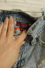 Bongo Light wash Bleached Distressed Denim Shorts | 0