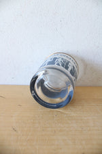 Vintage Egyptian Hieroglyphic 13oz Glass