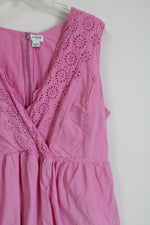 J.Crew Pink Eyelet Cotton Dress | 20