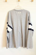Gear for Sports Italian LS V-Neck Varsity Shirt | L