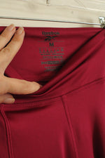 Reebok Maroon Capri Leggings | M