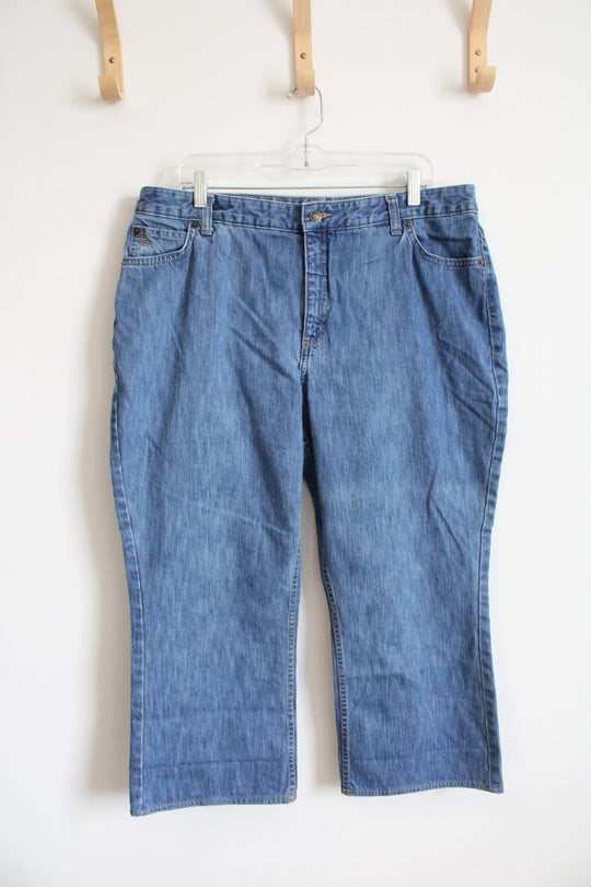 Lands' End Capri Jeans | 16