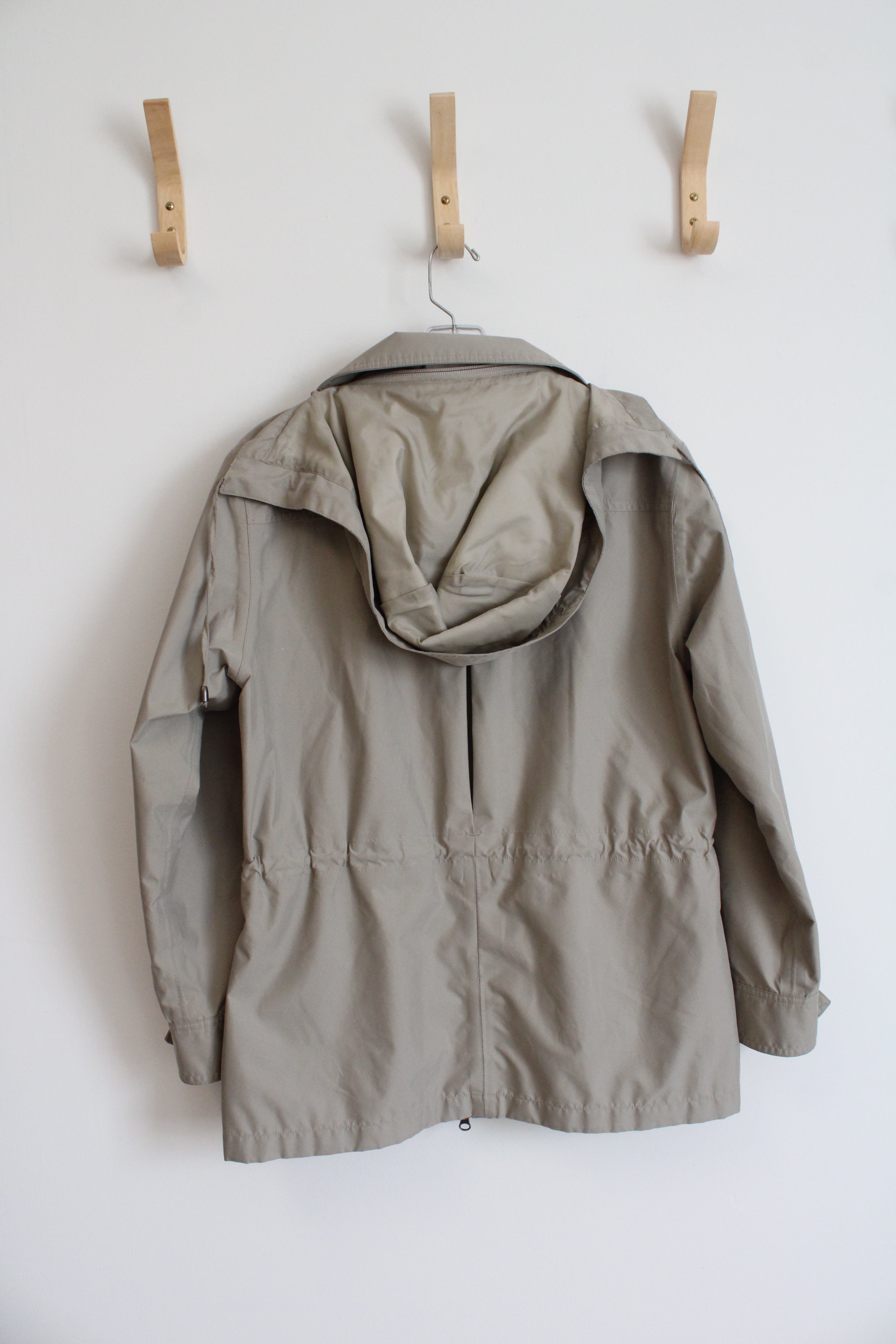 Travelsmith Tan Hooded Jacket | S