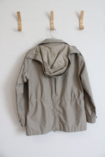 Travelsmith Tan Hooded Jacket | S