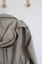 Travelsmith Tan Hooded Jacket | S