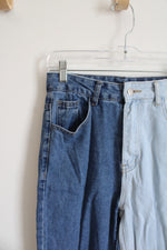 Shein Two-Toned Jeans | 4