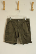 Sonoma Army Green Cuffed Bermuda Shorts | 6
