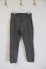 Gerry Dark Gray Outdoor Pants with Ankle Toggles | 32X32