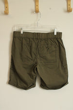 Sonoma Army Green Cuffed Bermuda Shorts | 6