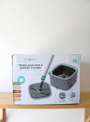 True & Tidy TrueClean Dual Tank Self Cleaning Mop & Bucket System