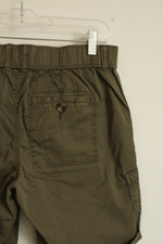 Sonoma Army Green Cuffed Bermuda Shorts | 6