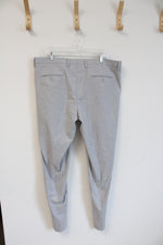 Express Light Gray Stretch Extra Slim Trousers | 38X34