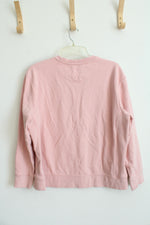 Life Is Good Pink Be Kind Crewneck Sweatshirt | XL