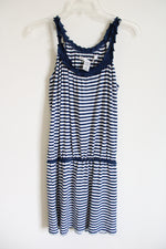 Max Studio Blue Striped Dress | XS