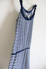 Max Studio Blue Striped Dress | XS